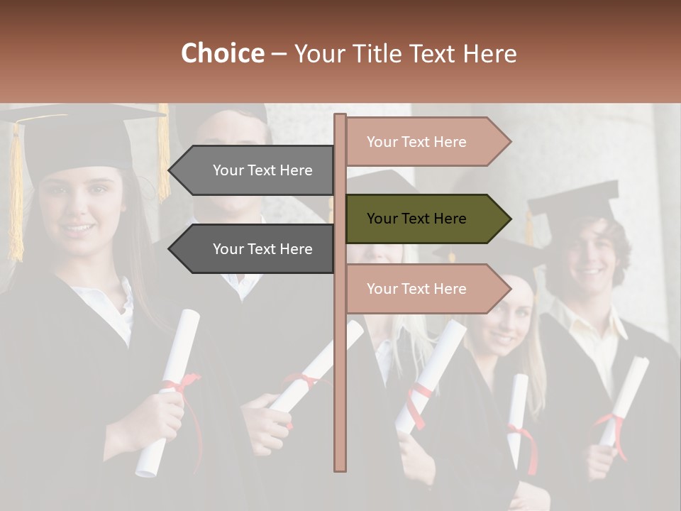 University Graduates PowerPoint Template