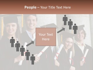 University Graduates PowerPoint Template