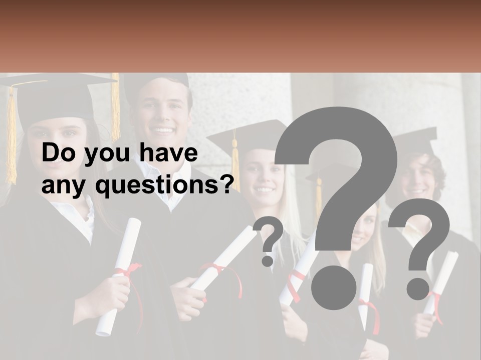 University Graduates PowerPoint Template