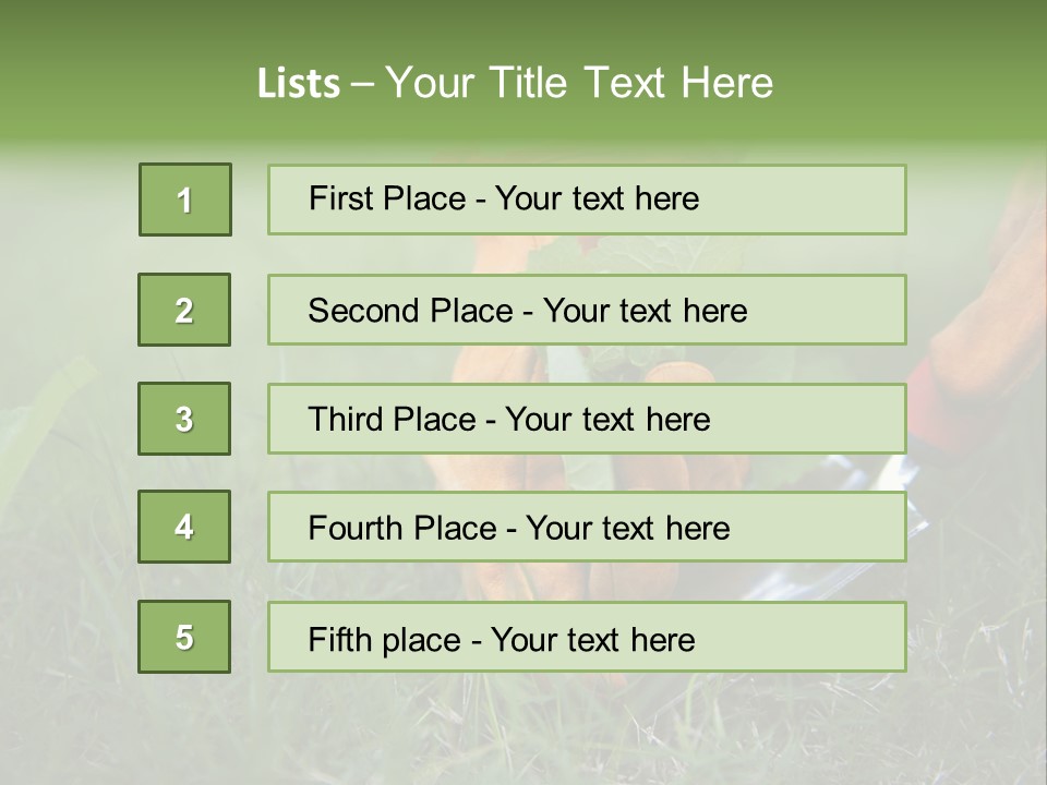 Gardening PowerPoint Template