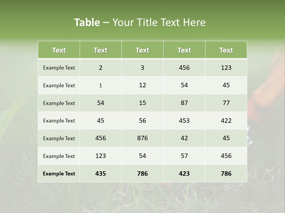 Gardening PowerPoint Template