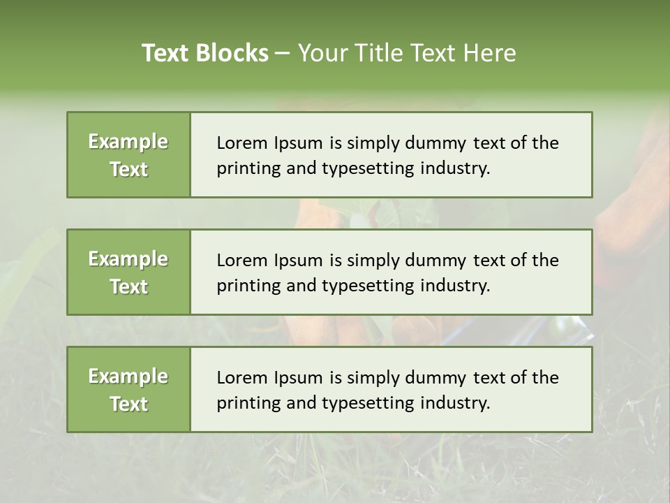 Gardening PowerPoint Template