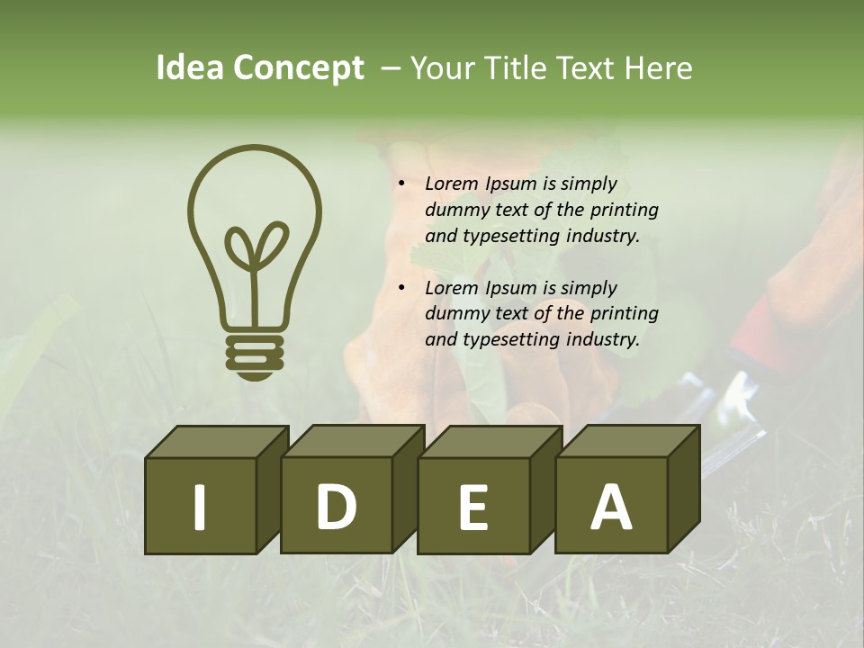 Gardening PowerPoint Template