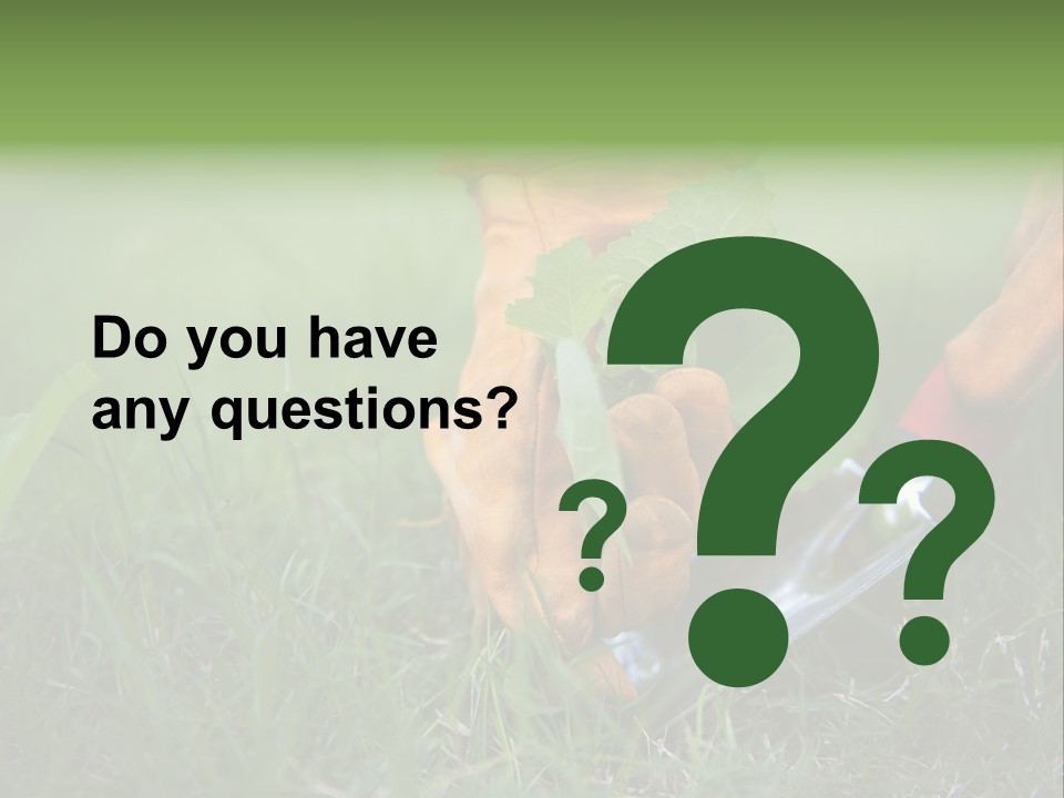 Gardening PowerPoint Template