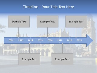 Kraków Hall, Poland PowerPoint Template