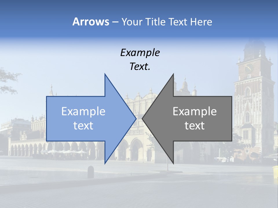 Kraków Hall, Poland PowerPoint Template