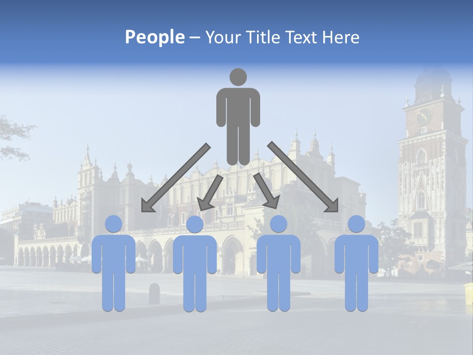 Kraków Hall, Poland PowerPoint Template