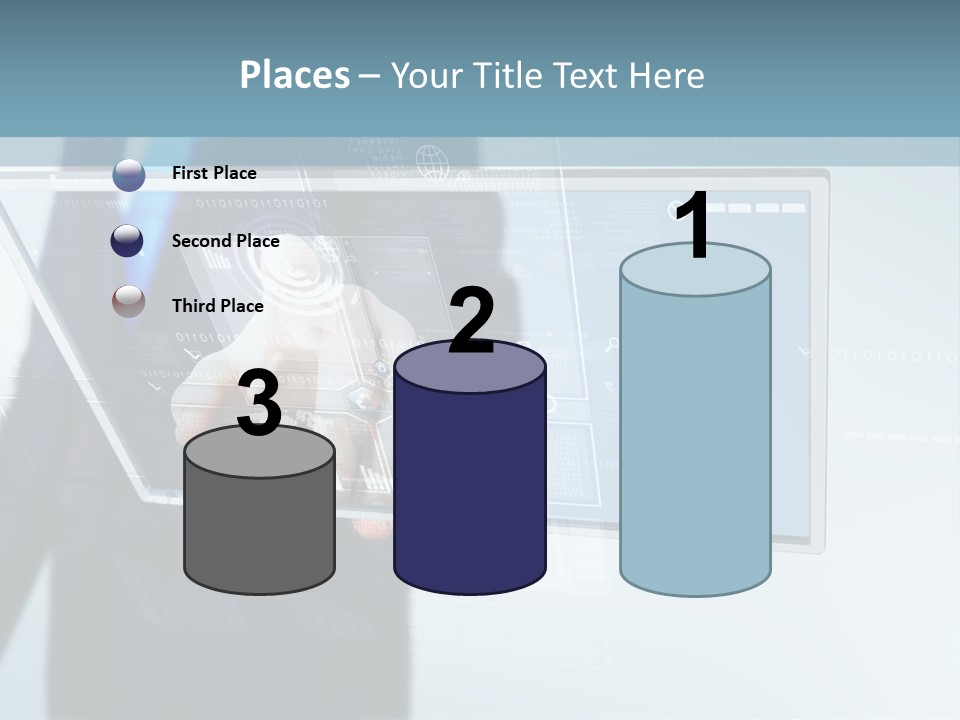 Touch Screen PowerPoint Template