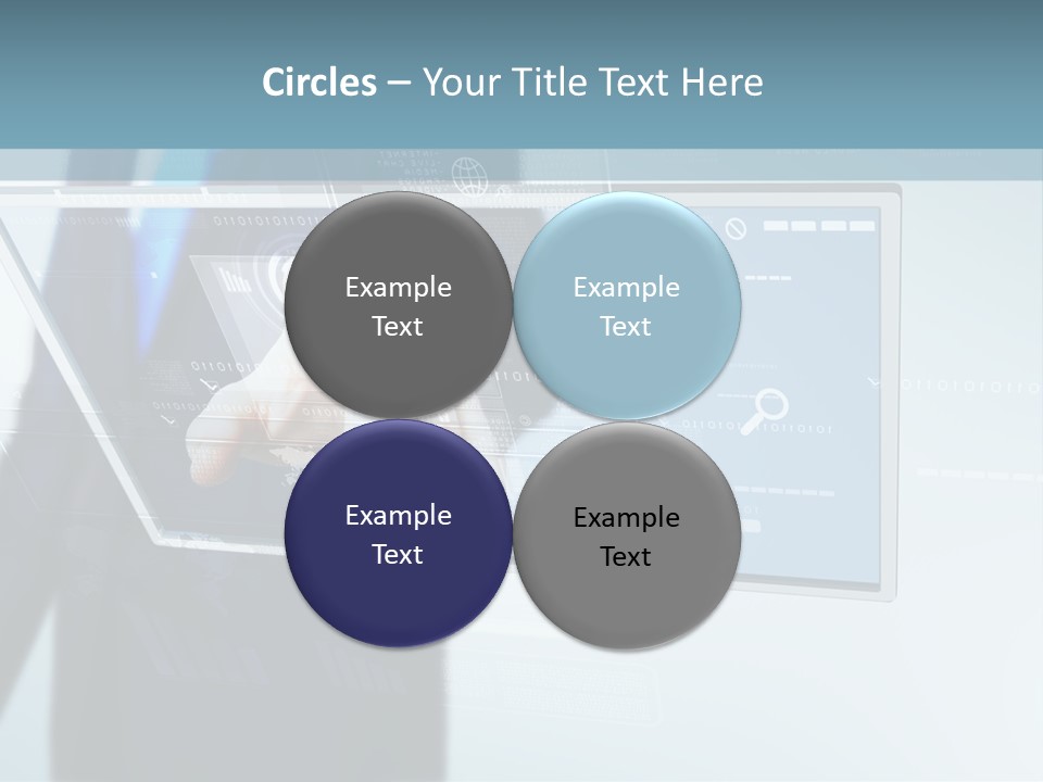 Touch Screen PowerPoint Template