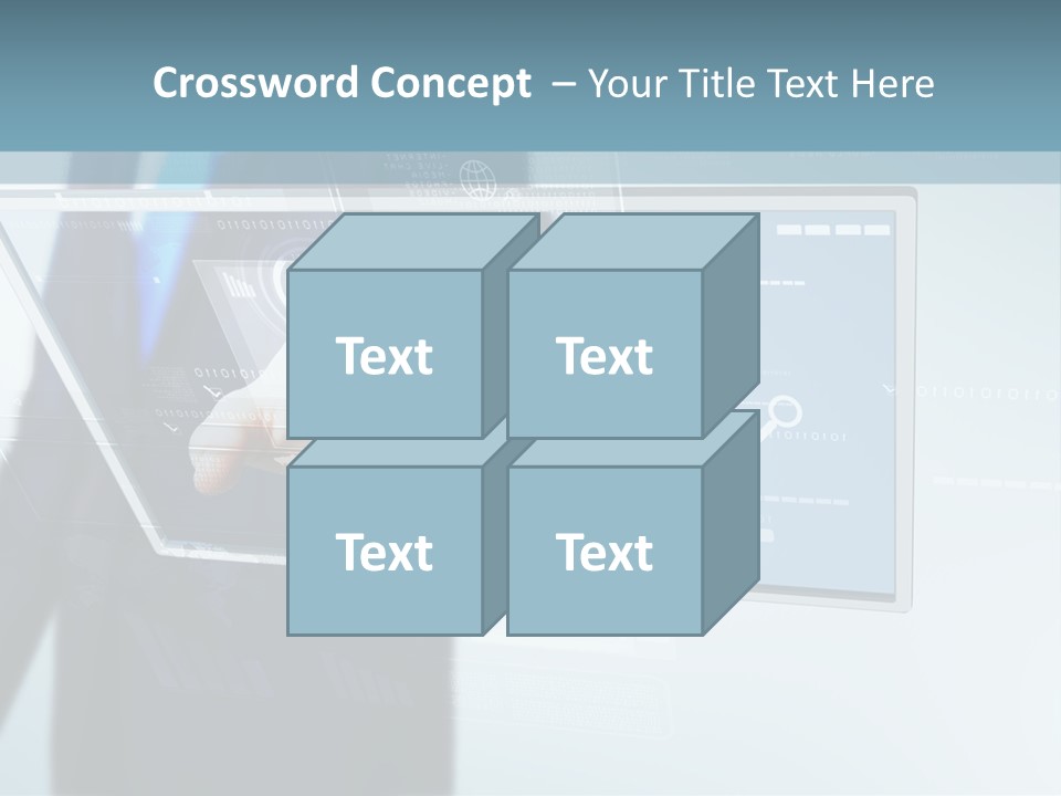 Touch Screen PowerPoint Template