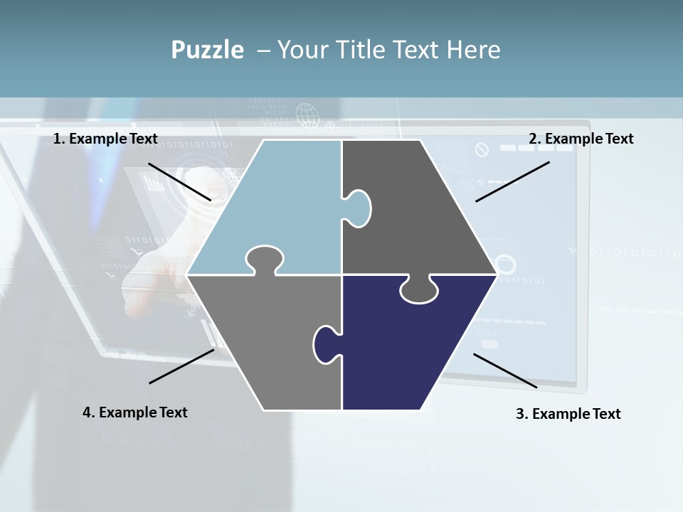 Touch Screen PowerPoint Template