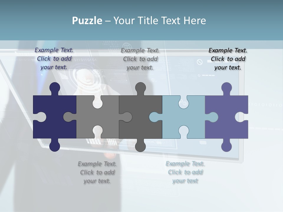 Touch Screen PowerPoint Template