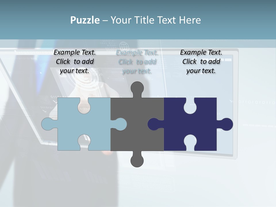 Touch Screen PowerPoint Template