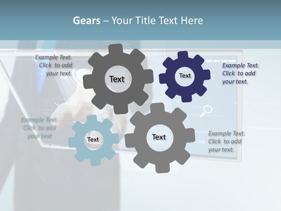 Touch Screen PowerPoint Template