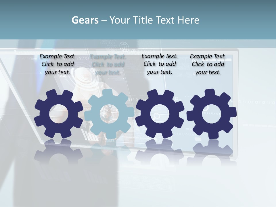 Touch Screen PowerPoint Template