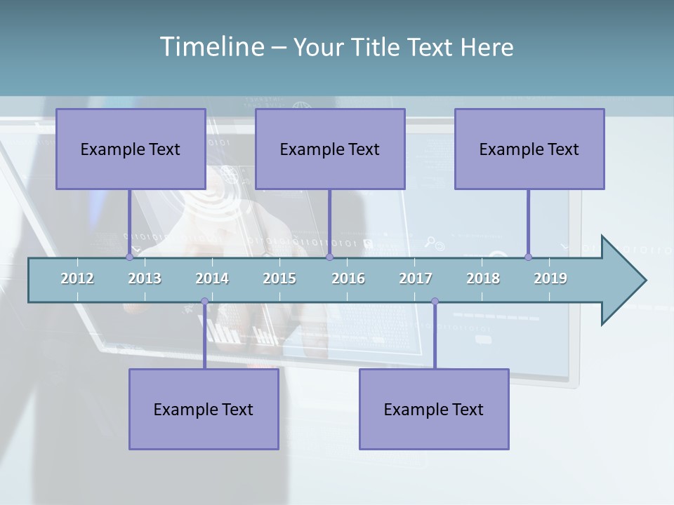 Touch Screen PowerPoint Template