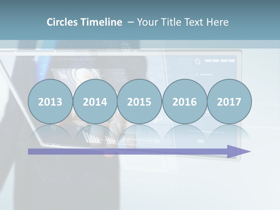 Touch Screen PowerPoint Template