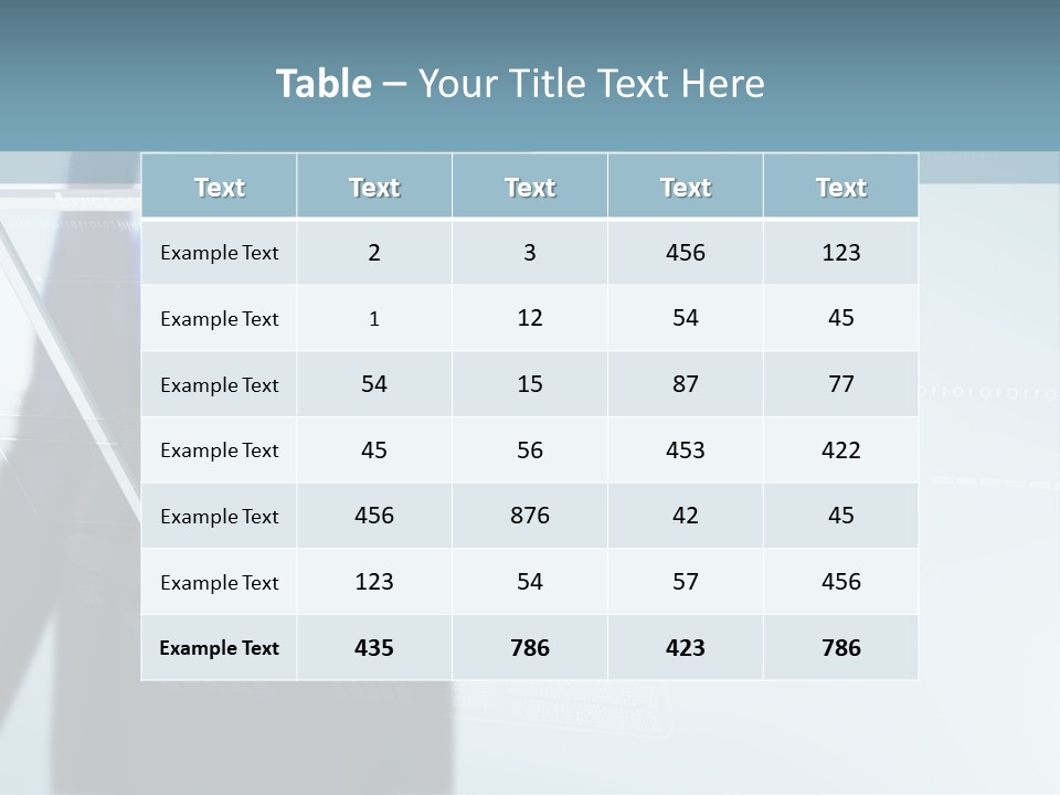 Touch Screen PowerPoint Template