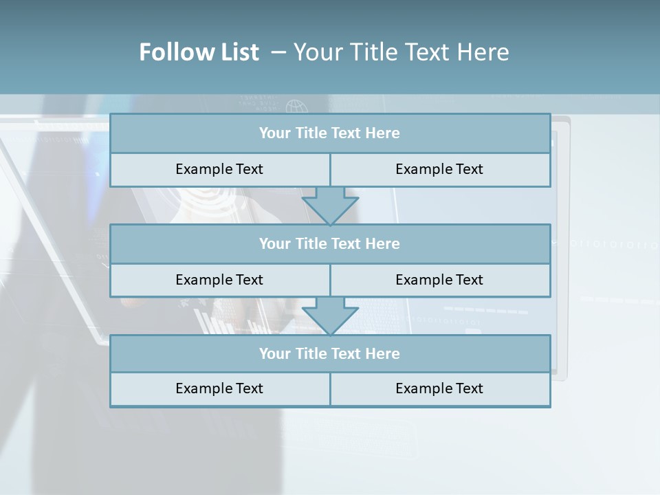 Touch Screen PowerPoint Template