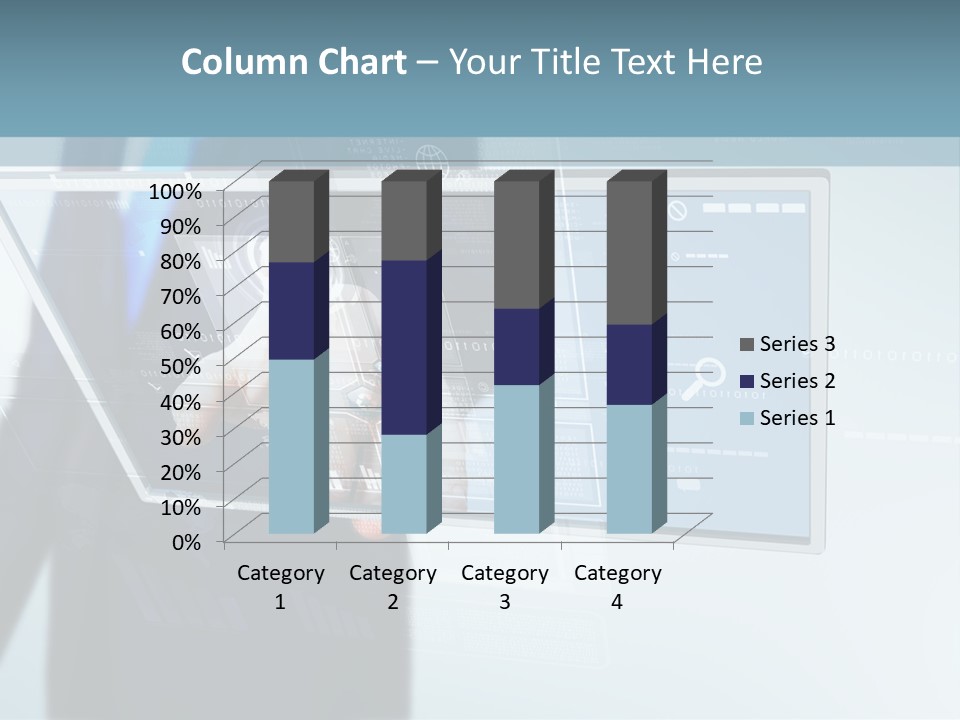 Touch Screen PowerPoint Template