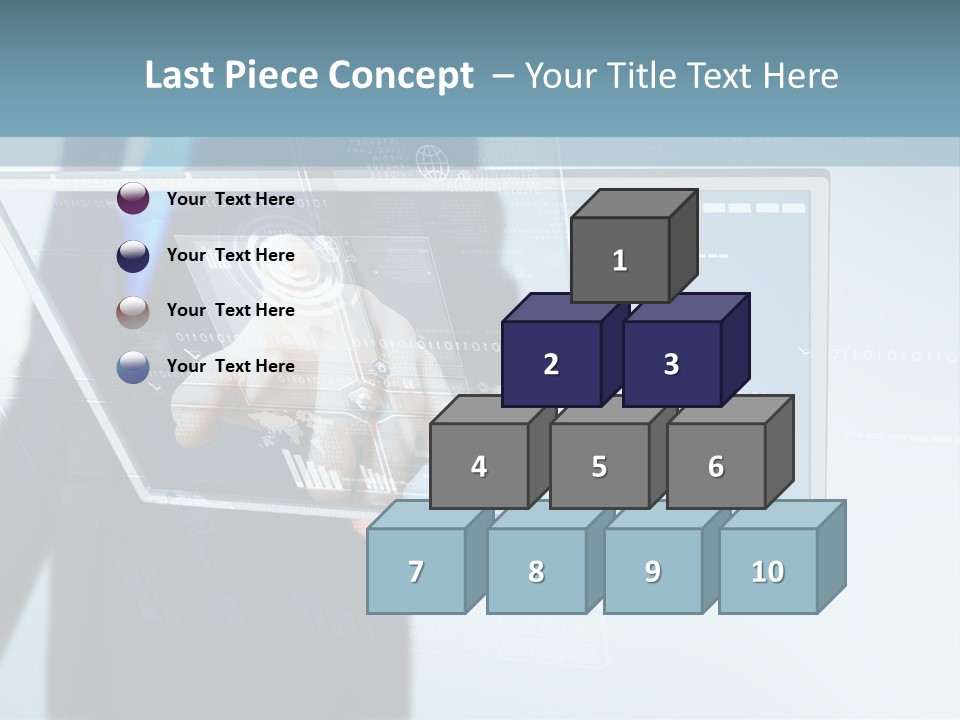 Touch Screen PowerPoint Template
