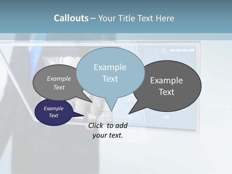 Touch Screen PowerPoint Template