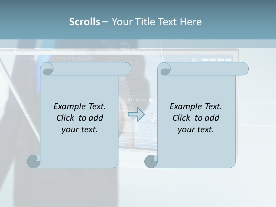 Touch Screen PowerPoint Template