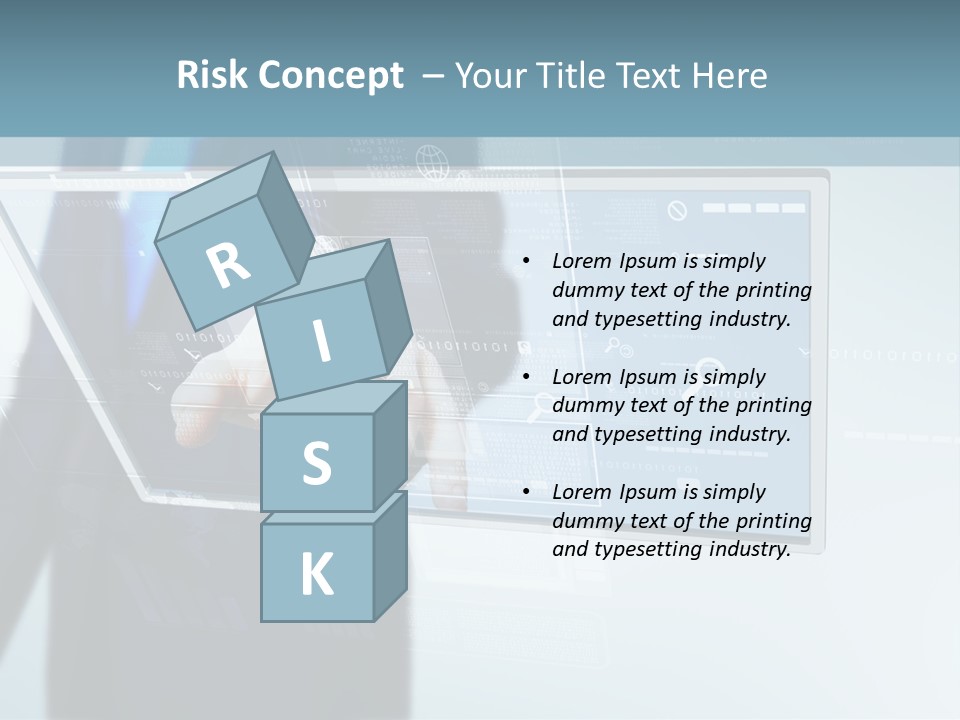 Touch Screen PowerPoint Template