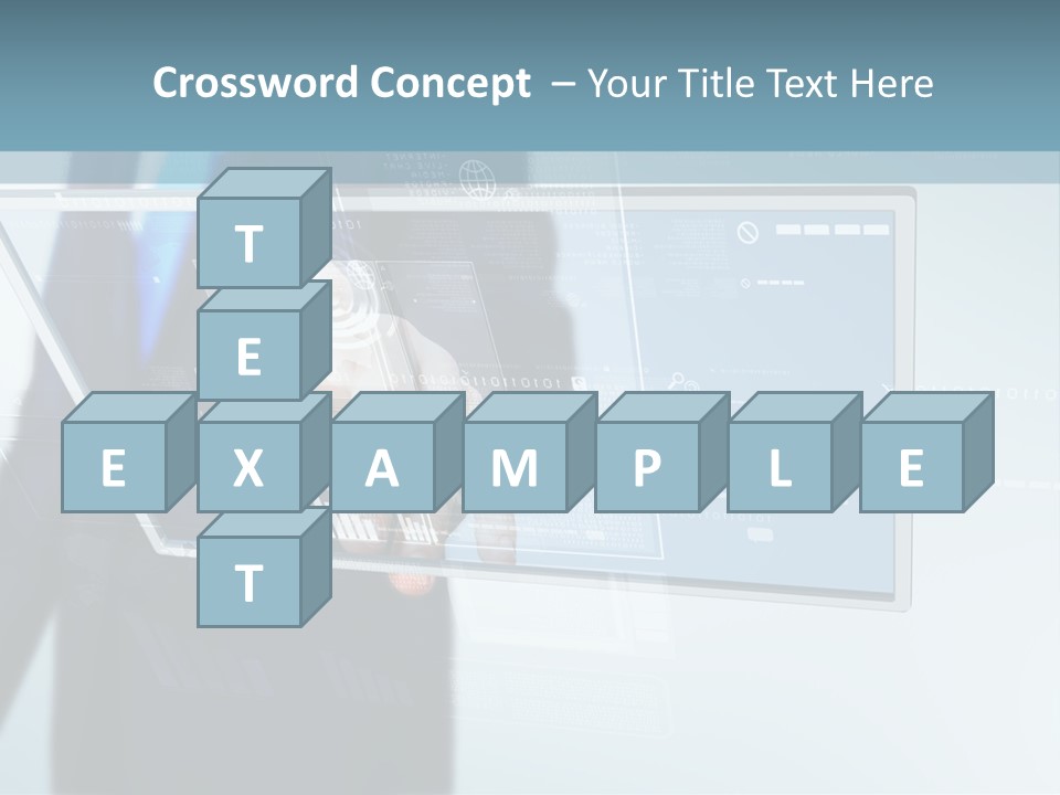 Touch Screen PowerPoint Template