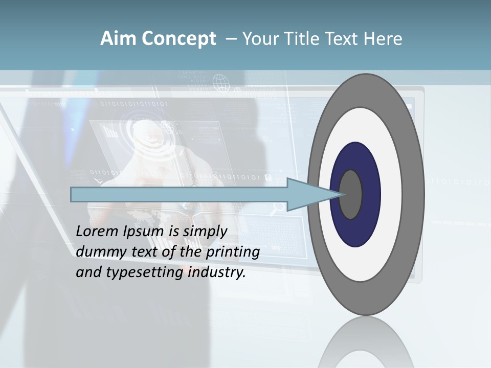Touch Screen PowerPoint Template