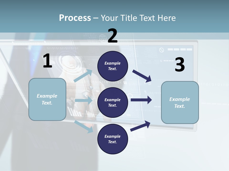 Touch Screen PowerPoint Template