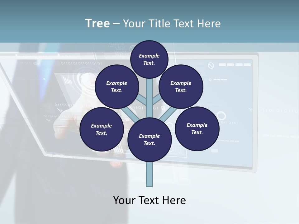 Touch Screen PowerPoint Template