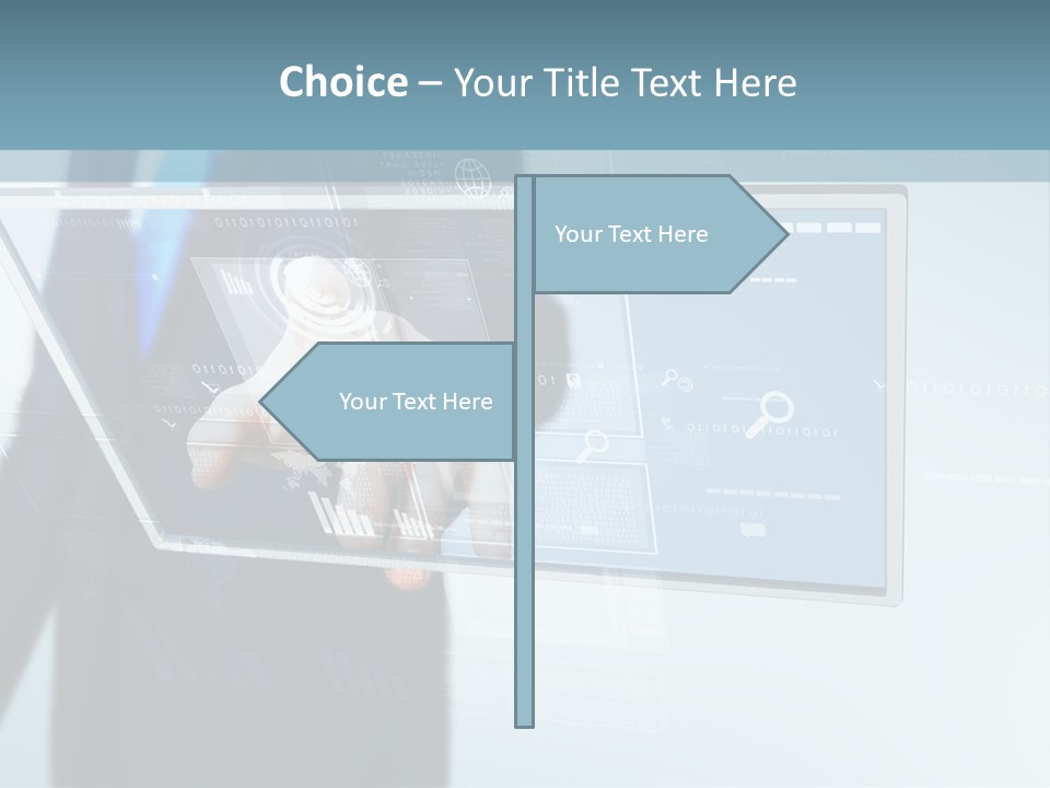 Touch Screen PowerPoint Template