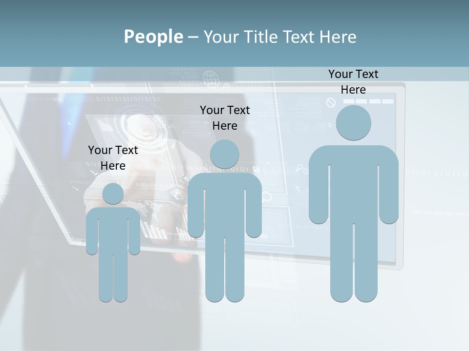 Touch Screen PowerPoint Template