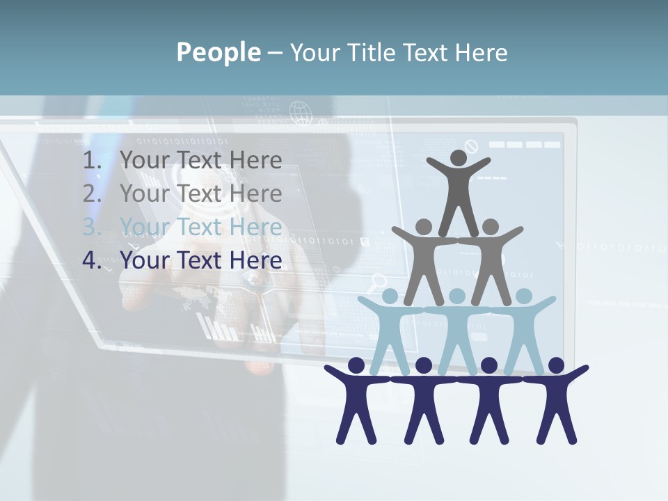 Touch Screen PowerPoint Template