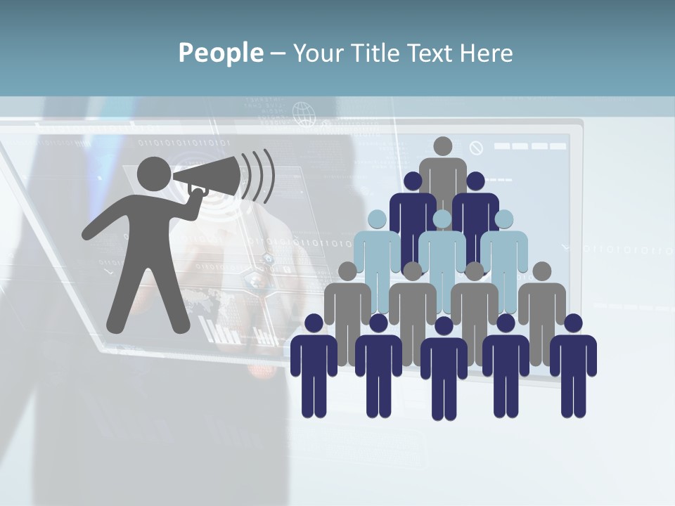 Touch Screen PowerPoint Template