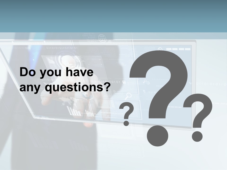 Touch Screen PowerPoint Template