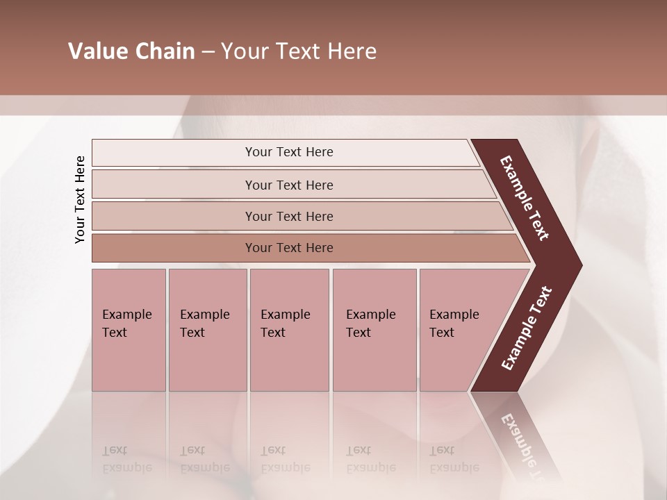 Baby Under The Covers PowerPoint Template