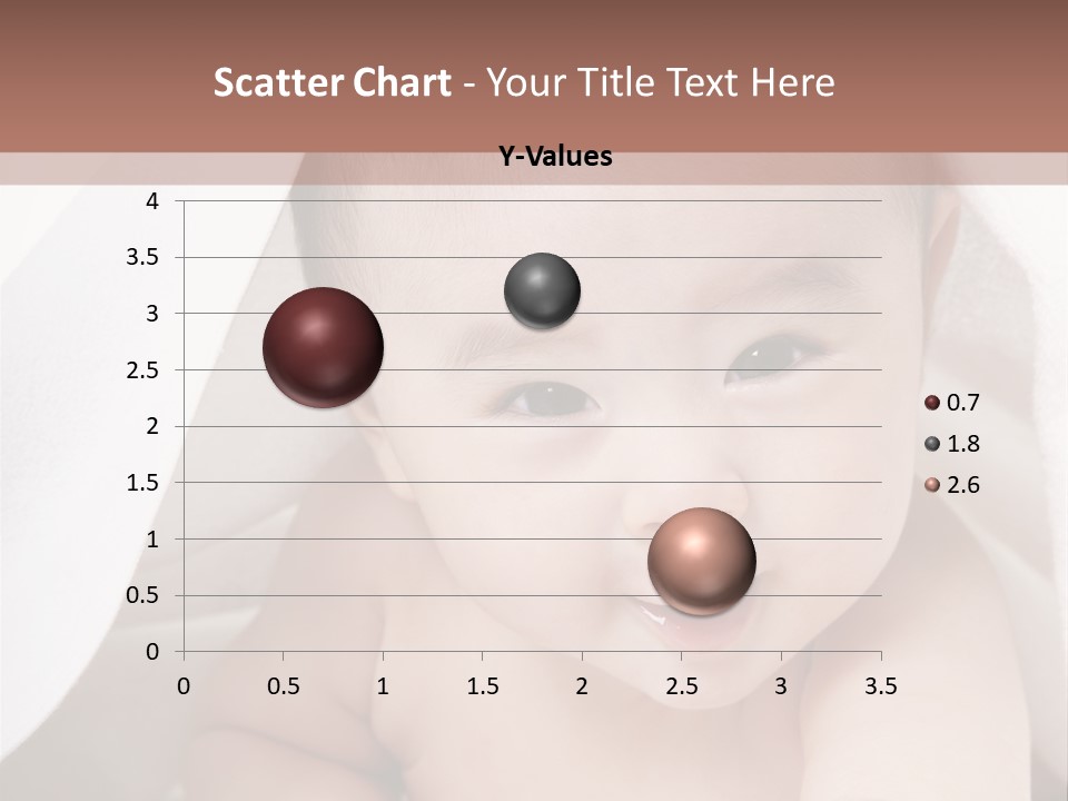 Baby Under The Covers PowerPoint Template