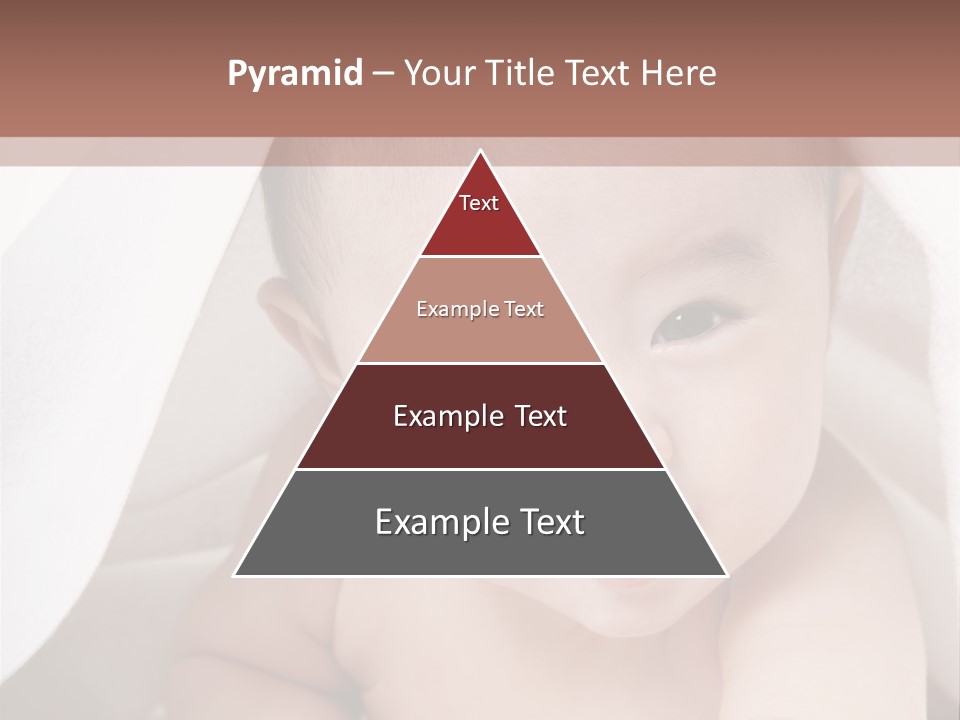 Baby Under The Covers PowerPoint Template