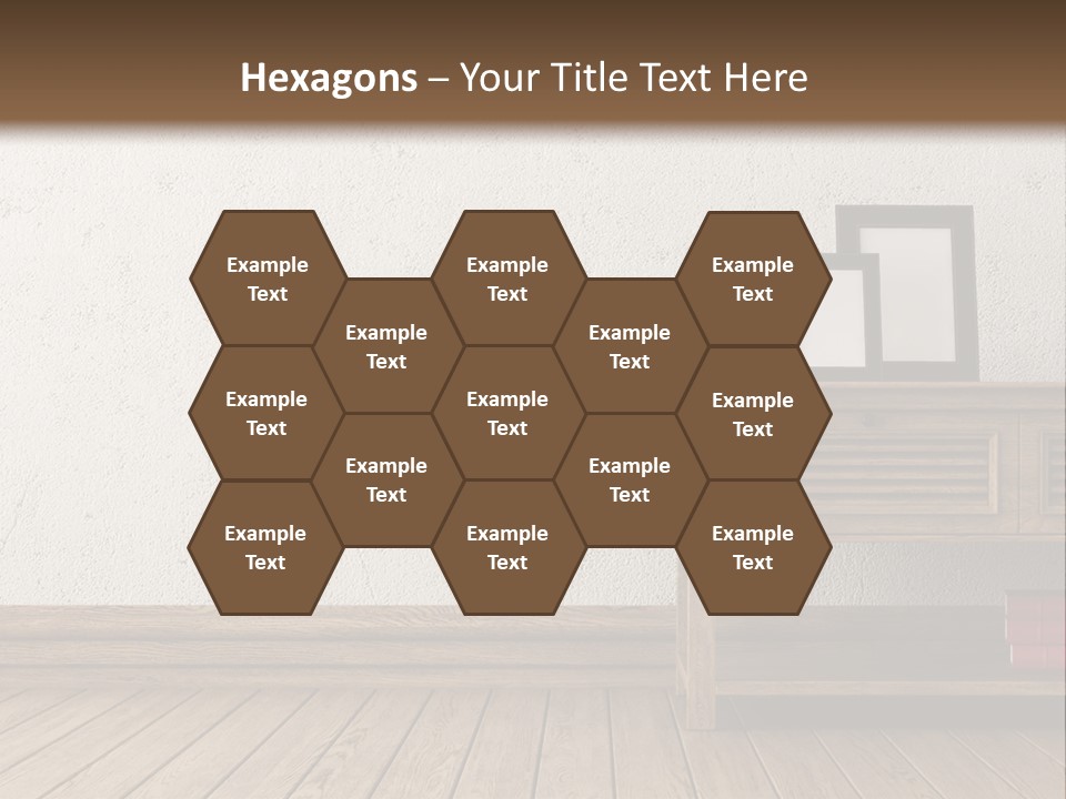 Interior Vase And Radio PowerPoint Template