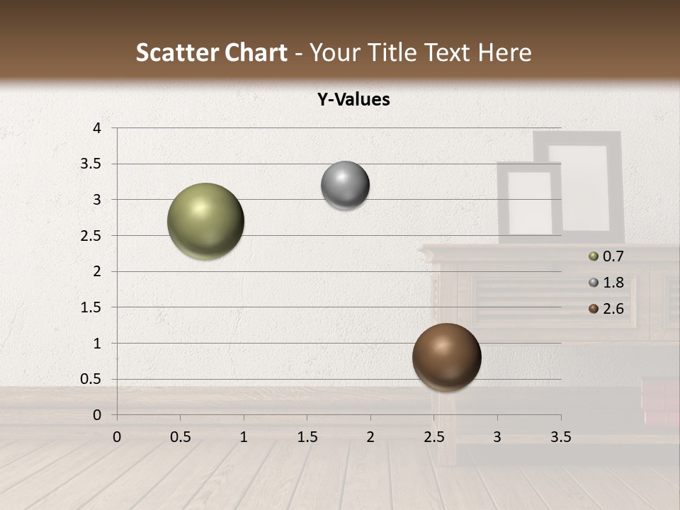 Interior Vase And Radio PowerPoint Template