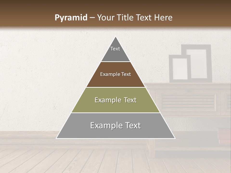 Interior Vase And Radio PowerPoint Template