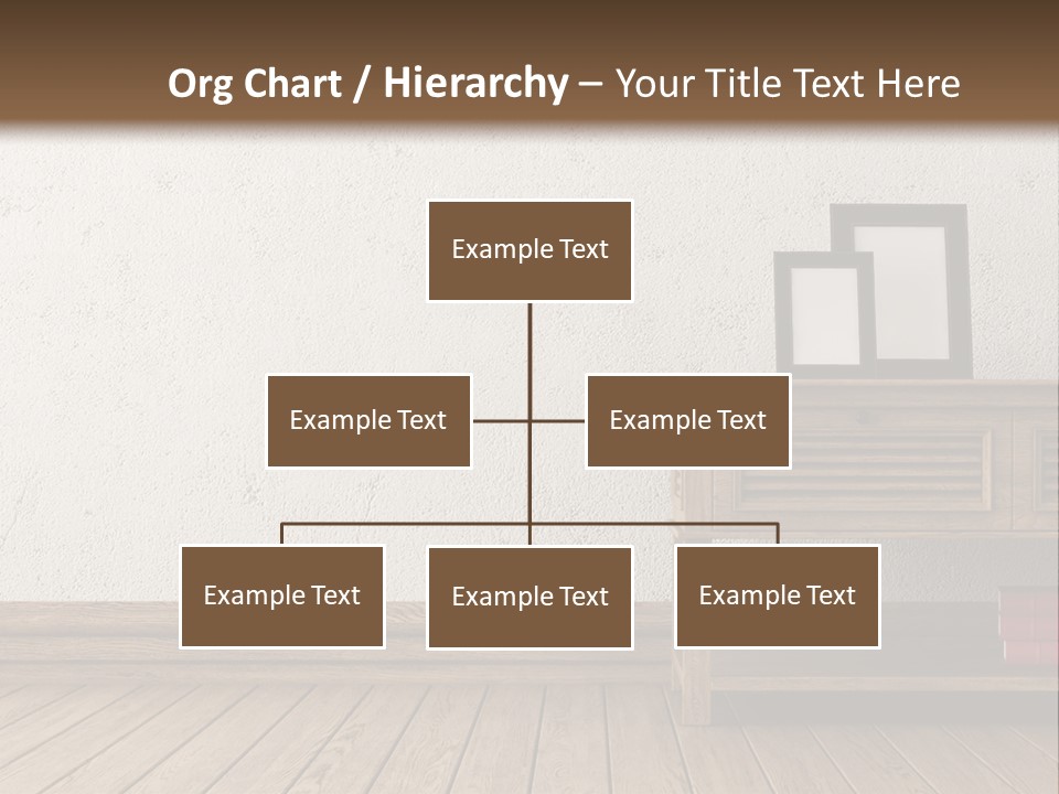 Interior Vase And Radio PowerPoint Template