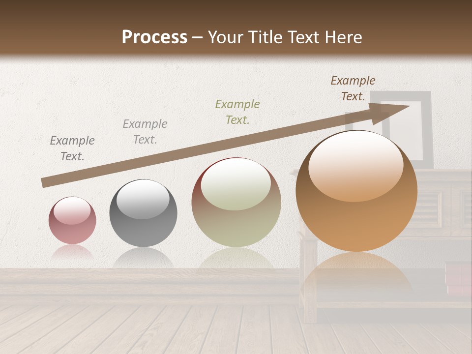 Interior Vase And Radio PowerPoint Template