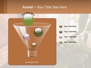 Man And Woman With Flowers PowerPoint Template