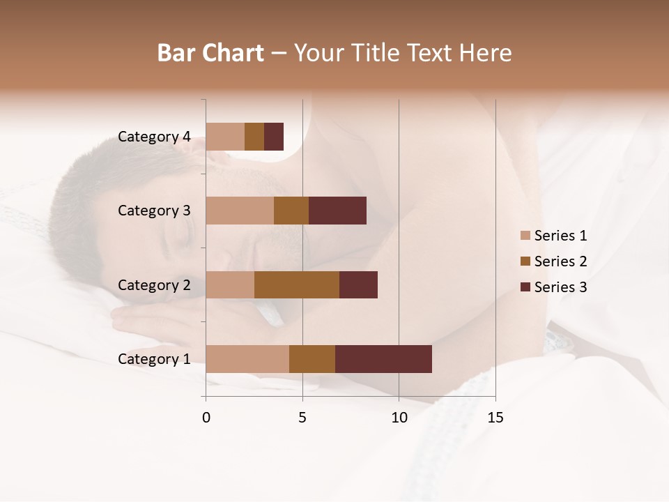 Sleeping Man PowerPoint Template