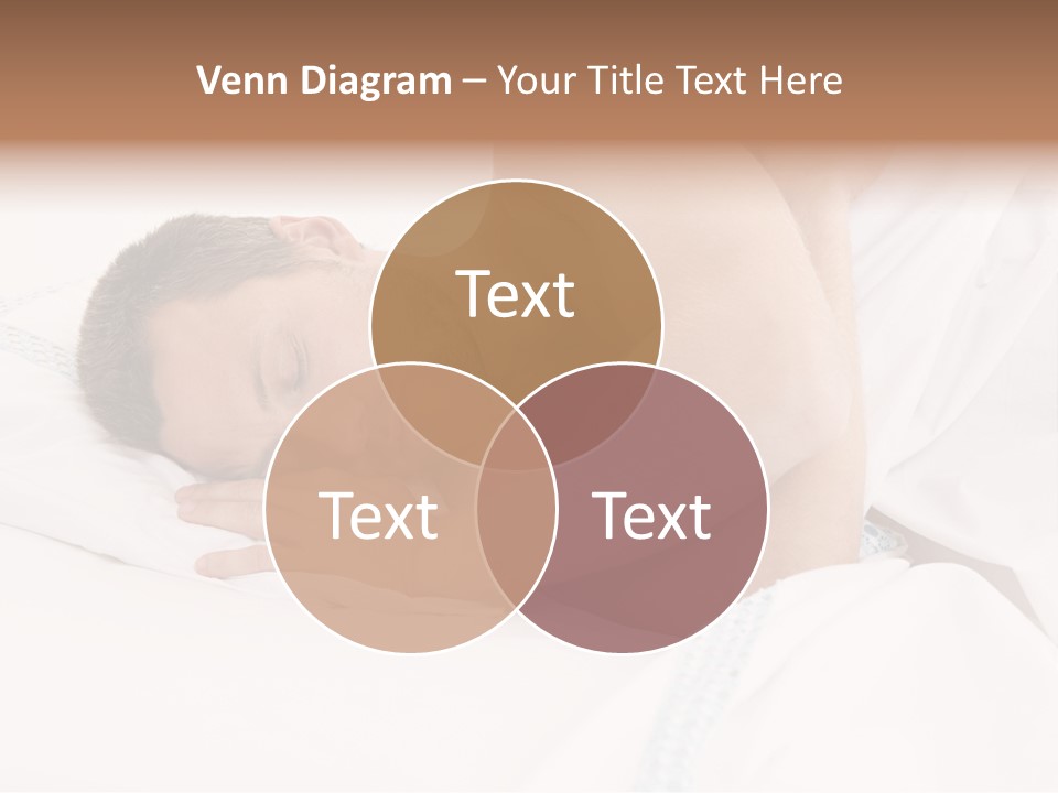 Sleeping Man PowerPoint Template