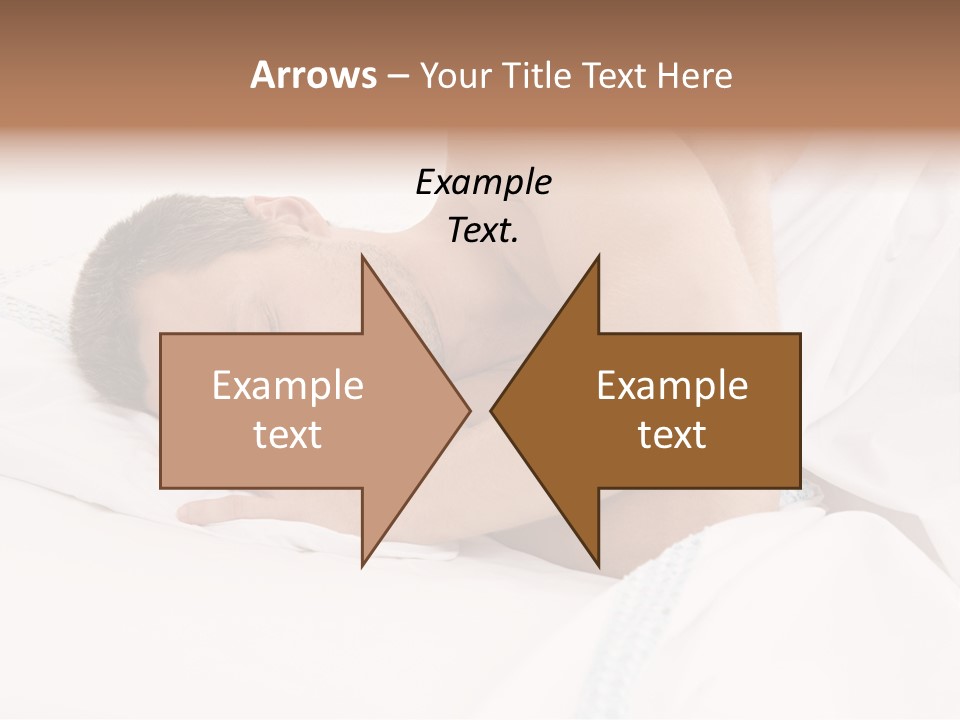 Sleeping Man PowerPoint Template