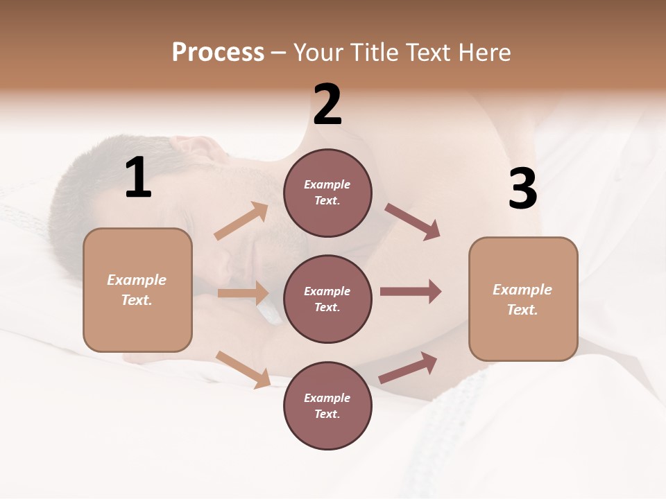 Sleeping Man PowerPoint Template